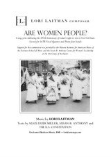 Are Women People? (priced for 7 copies of the score)