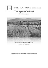 The Apple Orchard (baritone/piano version, priced for 2 copies)