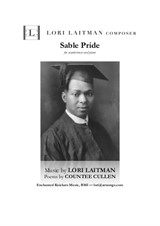 Sable Pride — for countertenor and piano (priced for 2 copies)