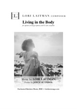 Living in the Body — cycle for soprano (or mezzo) with Eb alto saxophone (priced for 2 copies)