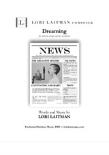 Dreaming — for soprano, mezzo-soprano and piano (priced for 3 copies)