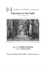 Equations of the Light — for soprano, baritone and piano (priced for 3 copies)