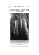 Becoming a Redwood — scored for Tenor and Chamber Orchestra (priced for 2 copies — for soloist and conductor)