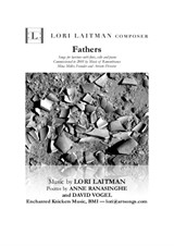 Fathers — song cycle for baritone with flute, cello and piano