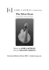 The Silver Swan — for mezzo (or soprano) with flute and piano (priced for 3 copies)