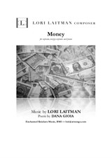 Money — for soprano, mezzo-soprano and piano (priced for 3 copies)