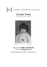 A Little Tooth — for mezzo-soprano (or soprano) and piano (priced for 2 copies)