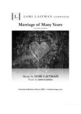 Marriage of Many Years — for soprano and piano — priced for 2 copies