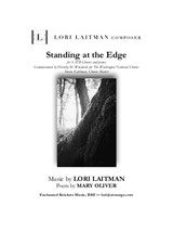 Standing at the Edge — for SATB chorus and piano (priced for 20 copies)