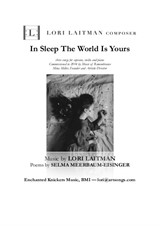 In Sleep The World Is Yours — three songs for soprano, violin and piano (priced for 3 copies)