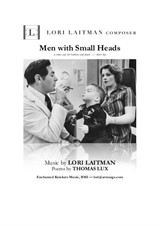 Men With Small Heads – a comic cycle for baritone and piano – down M2 from original (priced for 2 copies)